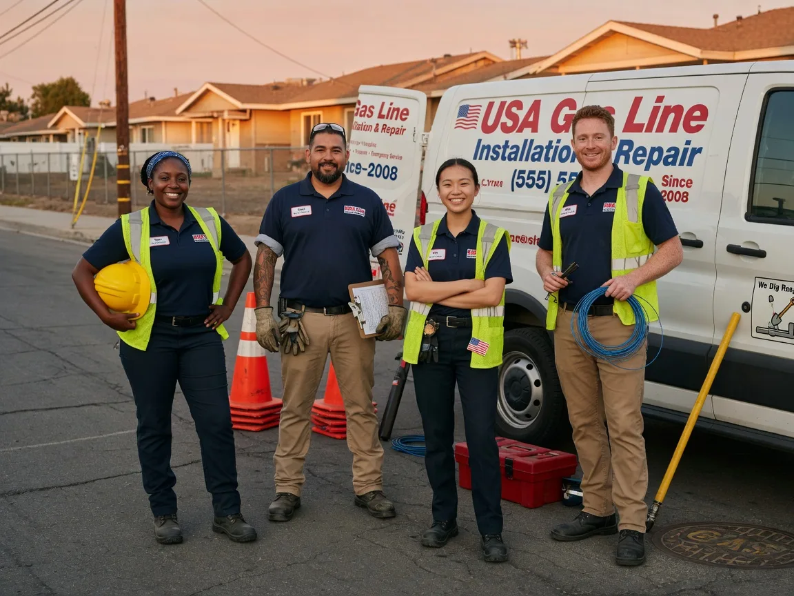 Gas Line Installation company in Halsey, OR